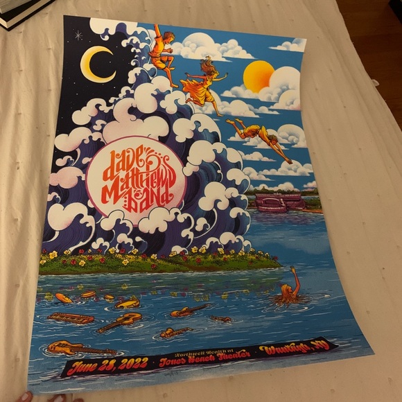 Dave Matthews Band poster jones beach 2022 - Picture 2 of 4